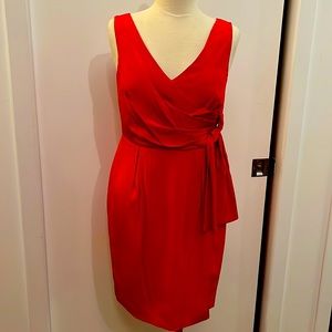 NWT Shosonna Red Silk Dress sz 6